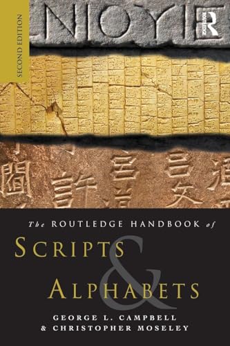The Routledge Handbook Of Scripts And Alphabets