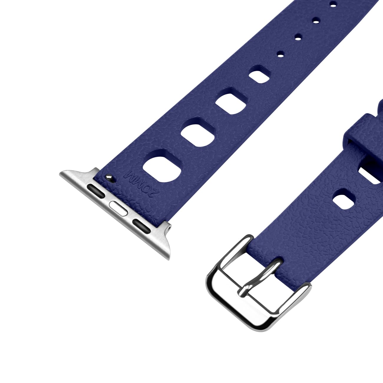 Compatibile con cinturini Apple Watch da 38 mm/40 mm/41 mm/42 mm/44 mm/45 mm/49 mm, cinturino sportivo di ricambio in gomma per iWatch serie 9/8/7/6/5/4/3 Ultra/SE, per uomini e donne