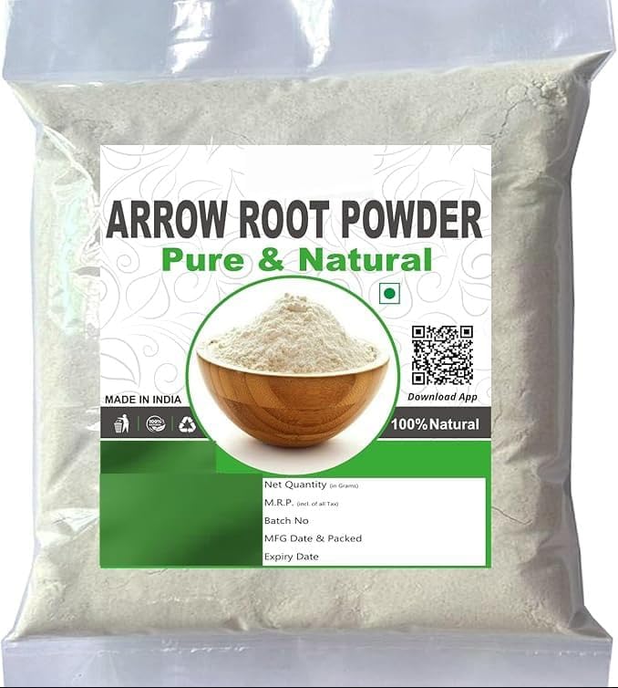 Arrowroot Powder, 50g,starch, koovapodi, for gravy, soups, puddings,Bread and more.