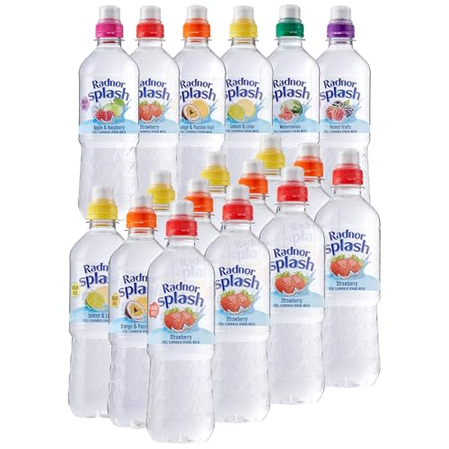 Radnor Splash Flavoured Water Choose Your Own Custom 12 Pack - Any 3 Choices, 4 of Each - 12 Total