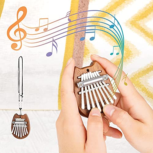 Babioms Mini Kalimba 8 Touches de Haute Qualité, Piano à Pouce Portable, Instrument de Musique, pour Piano à Pouce et… - Les Beatles, Paul McCartney, John Lennon, RIngo Starr, George Harrison Babioms Mini Kalimba 8 Touches de Haute Qualité, Piano à Pouce Portable, Instrument de Musique, pour Piano à Pouce et…