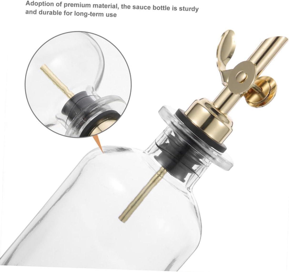 Oil Bottle for Kitchen Automatic Opening/closing 2pcs Olive Oil Dispenser Sprayer