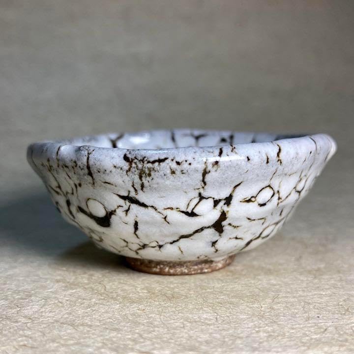 蛇蝎唐津ぐい呑 唐津焼 ぐい呑 焼き物 酒器 蛇蝎唐津馬上杯 唐津焼