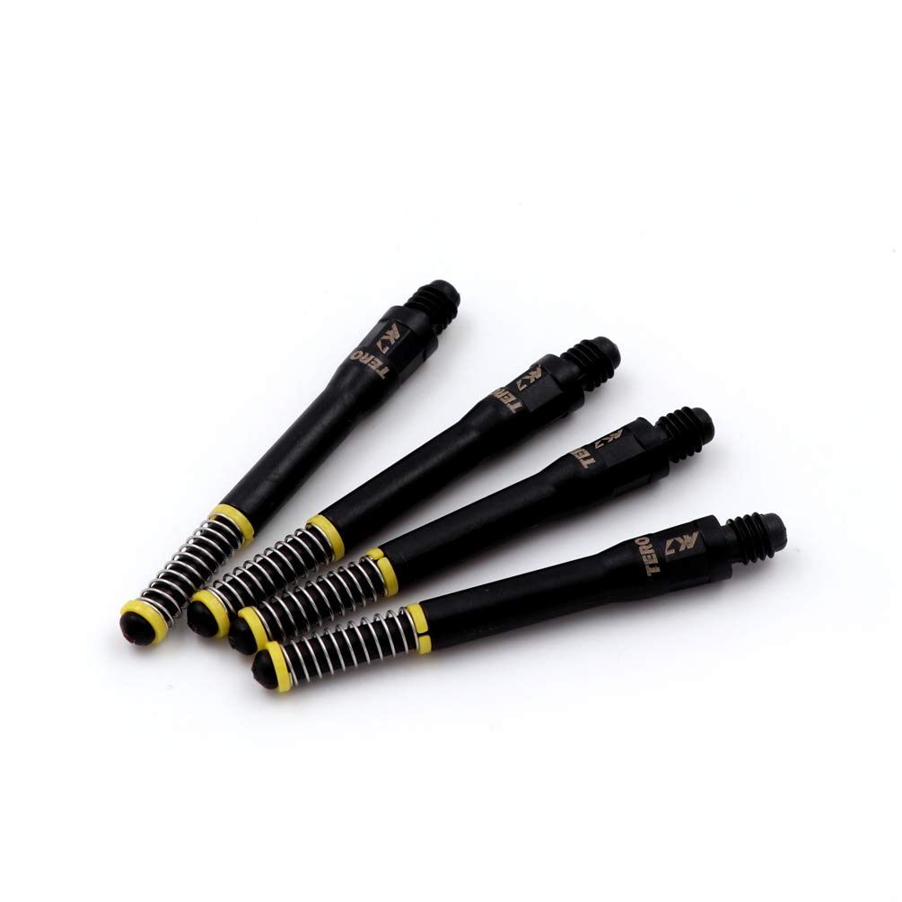 CUESOUL TERO AK7 Tiges de fléchettes à Ressort intégré télescopique, Lot de 4 pièces - 4