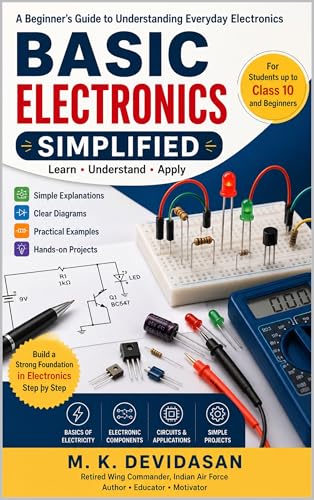 Basic Electronics Simplified: A Beginner’s Guide to Understanding Everyday Electronics (Devidasan's Technical Guides Book 1) image 2