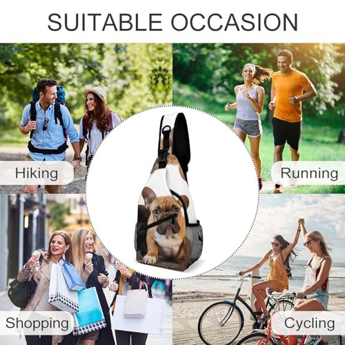 Bolso Sling Bag Crossbody Casual Unisex 15x8x4 pulgadas miniatura 6