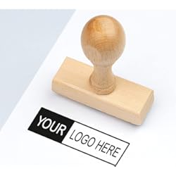 Precios Gobik Personalizado Stamp by Me | Sello Manual Personalizado | Sellos de Madera con tu Diseño o Logo | Sello Empresa | Logotipos, Embalajes, Envíos, Marcas, Bautizos, Cumpleaños | Impresión Fácil| Rectangular | 5 x 4 cm