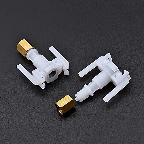  10 pezzi DX7 DX5 filtro inchiostro con connettore for Mimaki JV33 CJV30 JV5 Galaxy for Epson TX800 XP600 plotter eco solvente(Connector 4x3mm)