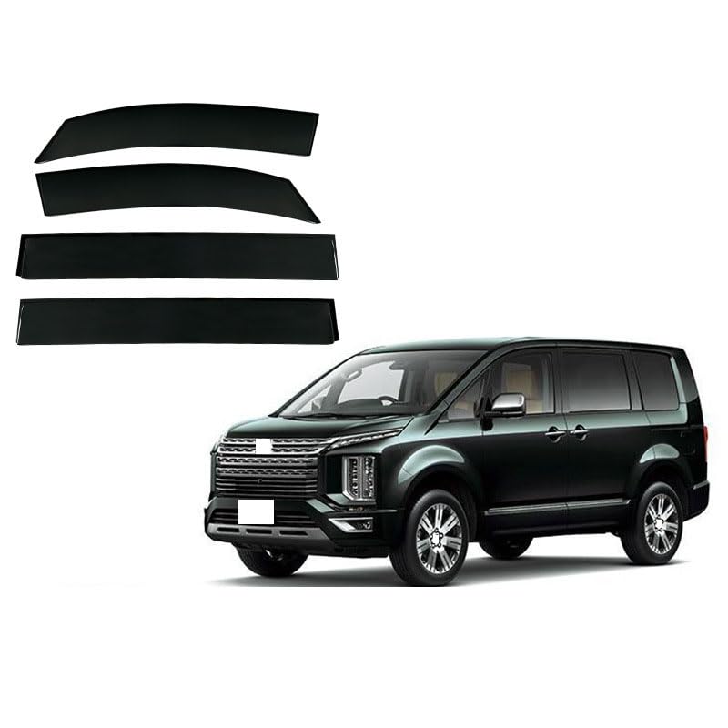 Deflectores de aire para Mitsubishi Delica D5 2007-2019 de 4 piezas