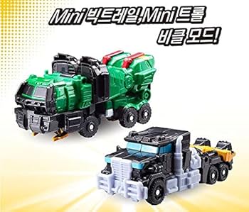 Amazon.co.jp: [トボトV]（ギフト包装）ミニビッグトロール2段合体変身