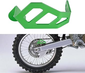 Aluminum Billet Brake Caliper Guard Compatible with KX125 KX250 KX500 1994-2002 Models Fits KDX200 KDX200R KLX300R KLX250SF KLX250S KLX250