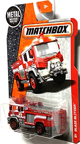 Matchbox Blaze Blitzer Camión de Bomberos 2016 miniatura 2