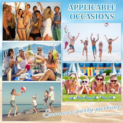 Image of 12 Pcs Mini Sunscreen Bulk for Summer Party Wedding SPF 30 Water Resistant Sunscreen Lotion Bulk 1oz Travel Size for Thank You Gifts Wedding Supplies (Summer)