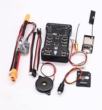 Drone toy accessories For Pixhawk PX4 PIX 2.4.8 32 Bit Flight Controller Autopilot with 4G SD Safety Switch Buzzer PPM I2C RC Quadcopter ArdupilotWIFI V3.0 Package A