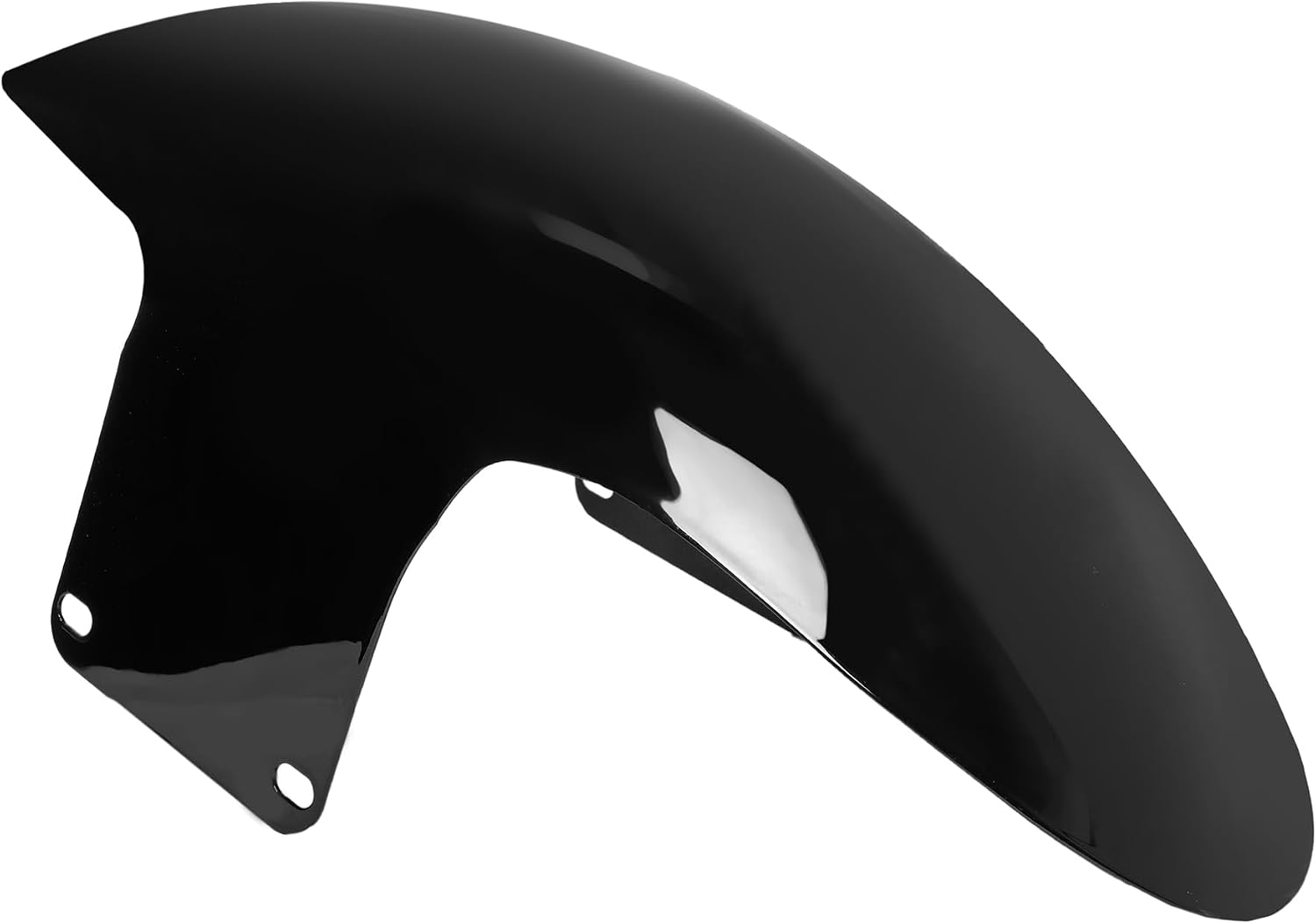 Front Steel Fender for Harley Fatboy 2018-up, Short Mudguard, Gloss Black, Vehicle Specific Fit