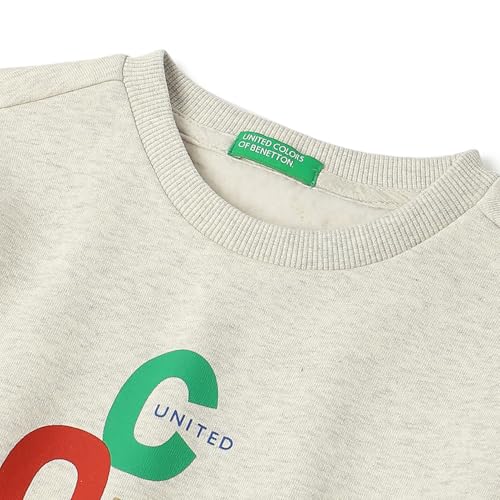 Image of United Colors of Benetton Boy's Polycotton Crew Neck Sweatshirt