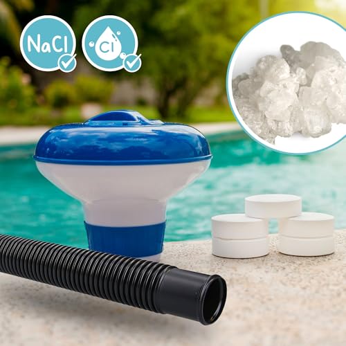 Kalitec Druckschlauch 38 mm 62 cm schwarz - flexibler Saug-Druckschlauch - für Poolpumpe, Sandfilteranlage und Skimmer - Anschlussschlauch 1 1/2 Zoll Pumpenschlauch Poolrohr