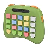 JXD Color Decryption Mind Training Machinefor Babies Over 3 Years, 4 Game Modes(Green)