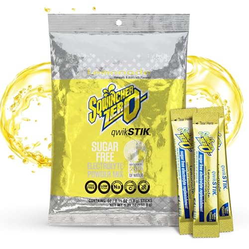 Sqwincher Zero Qwik Stik Lemonade