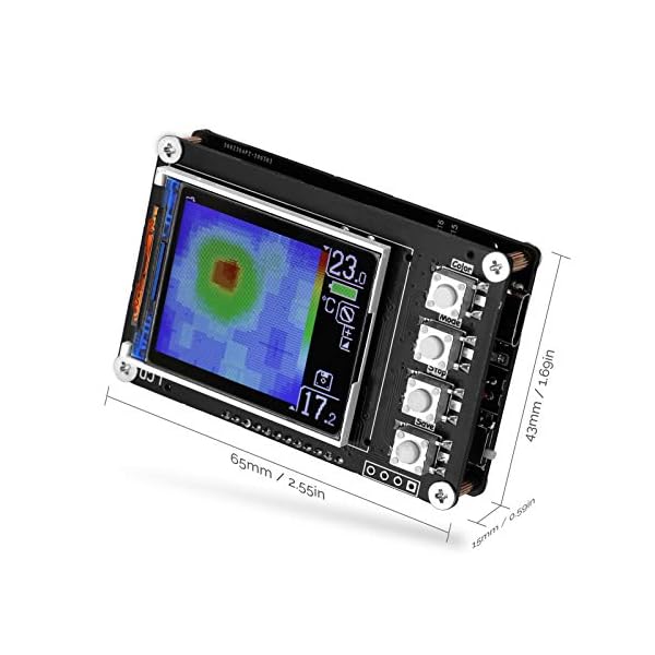 Vistreck Thermal Imager AMG8833 Sensors 1.6 Inch TFT Display Screen 10Hz Data Refresh Rate – Bild 4