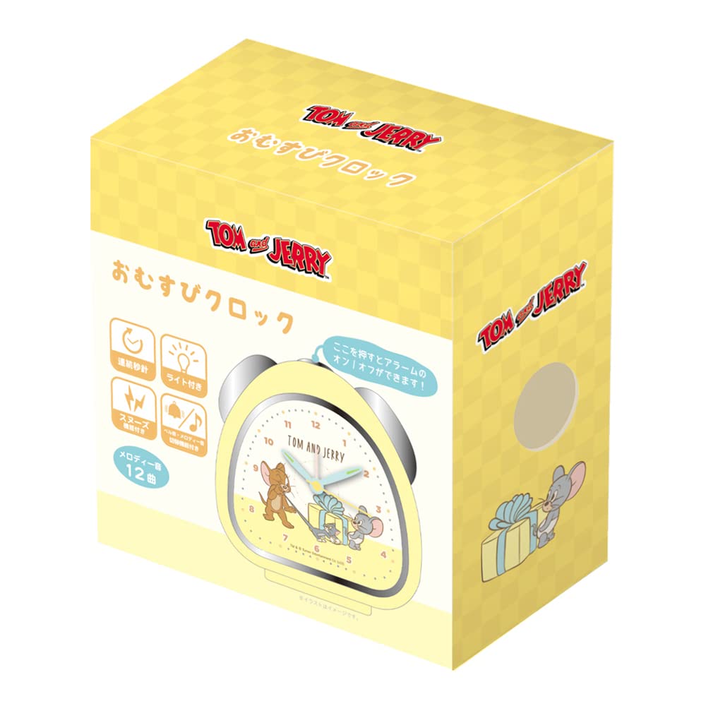 Amazon.co.jp: ティーズファクトリー 目覚まし時計 トムとジェリー