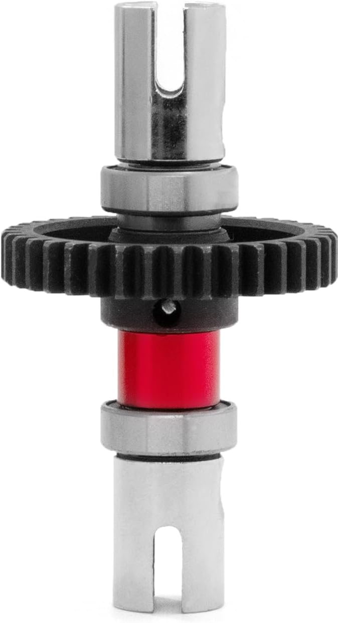39T Center Spool Set #45 Steel for Arrma Felony Infraction 6S Limitless Upgrade Parts (Red)