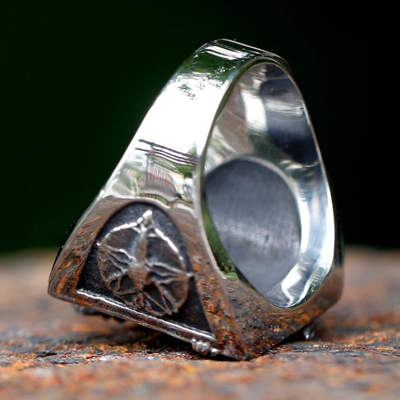 Image of 2023 Skull Ring Cool Evil Death Punk Rock Stainless Steel Rings Aly Style Jewelry