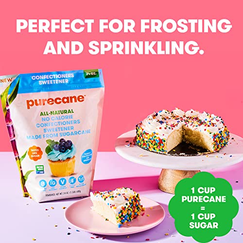 Purecane Sugar Substitute Confectioners Sweetener, 24 Oz #TOP3