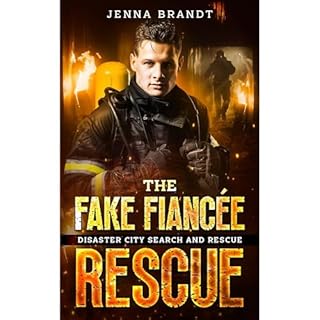 The Fake Fianc&eacute;e Rescue Audiolibro Por Jenna Brandt arte de portada