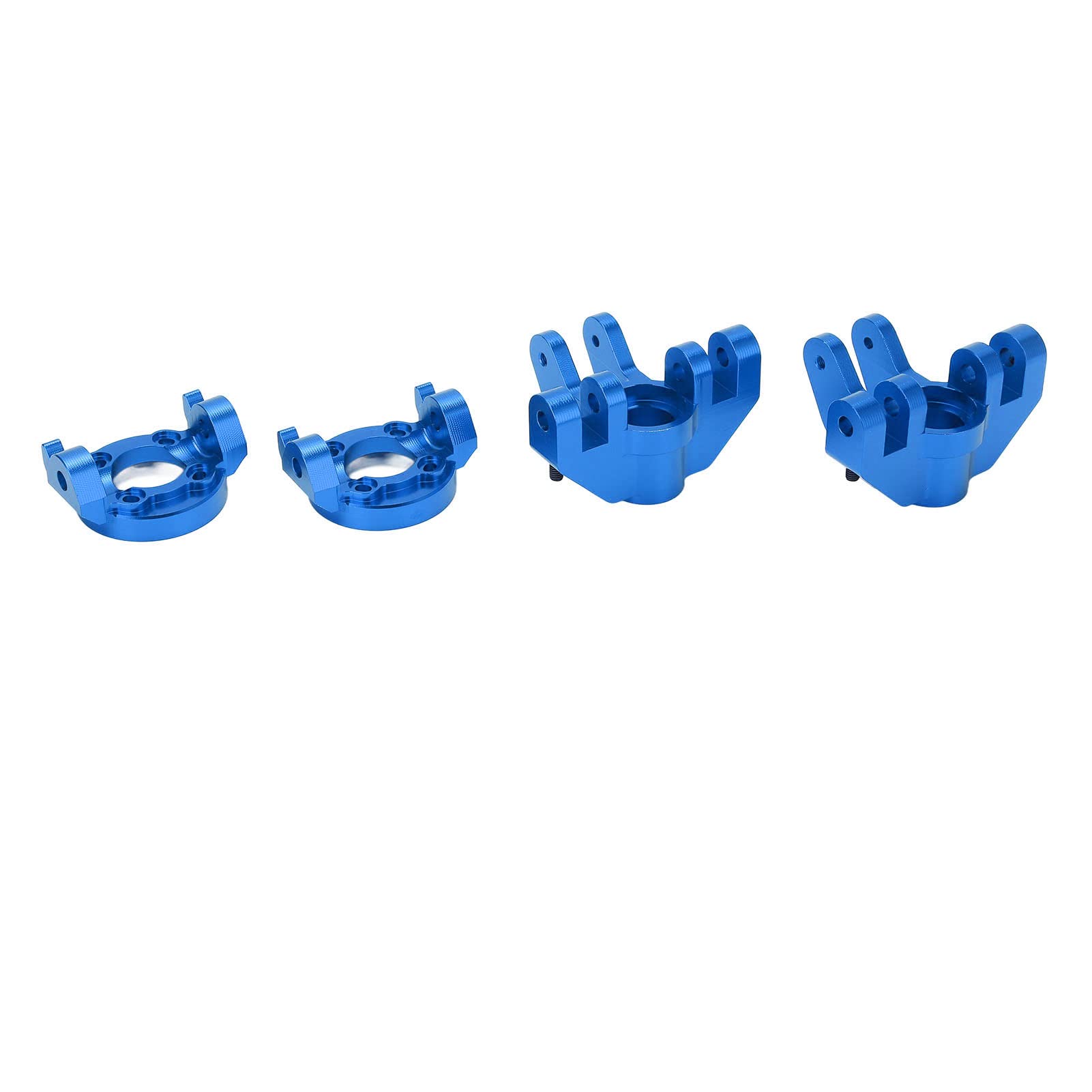 Tasse de direction avant en alliage d'aluminium, avec Base de direction avant pour camion LOSI LMT 1/8 (Bleue)