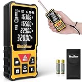 Laser Measurement Tool,DEGLASERS 328 Feet Laser Measure with Dual Angle Display,M/in/Ft/ft+in Unit Switching,Laser Distance Meter for Measure Angle,Distance,Area and Volume,Pythagorean Mode