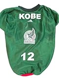 Soccer t-shirts for dogs/Mexican Soccer dog shirts/Soccer dog Jersey/Seleccion Mexicana soccer dog shirt (L, Personalized)