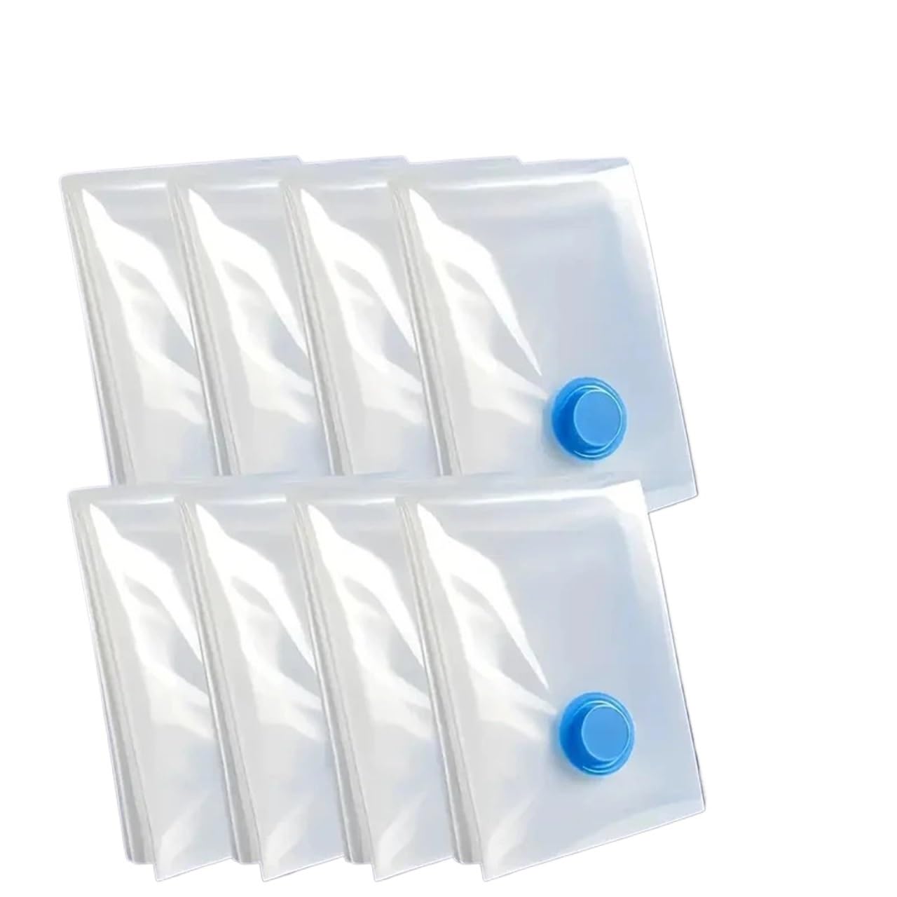 Vacuum Storage Bags 6pcs Pumpless Compression Bag