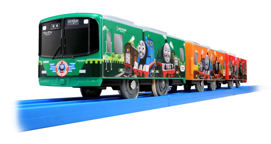 TOMY プラレール 限定車両 京阪電車10000系きかんしゃトーマス号2013 Amazon.co.jp: プラレール SC-10 京阪電車 10000系 きかんしゃ