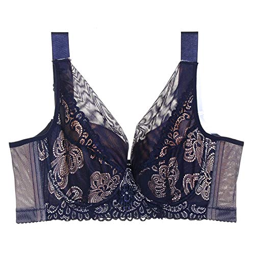 Buy Large Bras for Lace Bra Lingerie Seamless Underwear Large Size UltraThin Brassiere DEF Cup