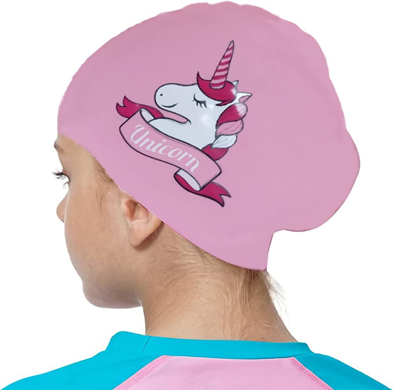 Buy Silicone Swim Cap, Swimming Hat 