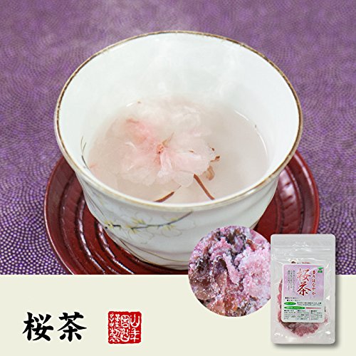 Amazon | 【国産100%】桜茶 40g 巣鴨のお茶屋さん 山年園 | 巣鴨の
