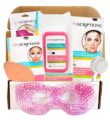 Facial Kit For Women - Includes Facial Mask, Facial Makeup Wipes, Nose Strips, Facial Cleansers, Facial- Self Care Package For Women (Multivitamin Facial Kit)
