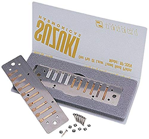 Suzuki RP-350V-HG Reed Plaques de rechange pour Harmonica à valve Promaster (MR-350V)/Promaster Valved Gold(MR-350GV… - Les Beatles, Paul McCartney, John Lennon, RIngo Starr, George Harrison Suzuki RP-350V-HG Reed Plaques de rechange pour Harmonica à valve Promaster (MR-350V)/Promaster Valved Gold(MR-350GV…