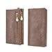Realer Women's Wallet Clutch Double Zipper Card Holder Case Gift Purse