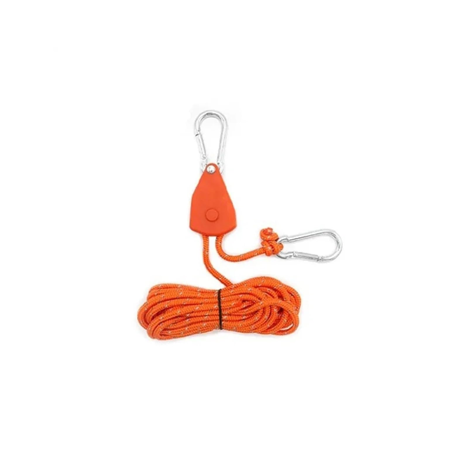 Guy Ropes 2PCS Adjustable Tent Guyline With Pulley 4.0M 0.4Cm Reflective Camping Rope Outdoor Canopy Tensioner Cord