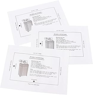 NUOBESTY 12Pcs Papel Portátil De Óleo Lubrificante Papel De Óleo Lubrificante Profissional Triturador De Óleo Pacote De Óleo Lubrificante Lâmina De Óleo Lubrificante Papel De Óleo Branco