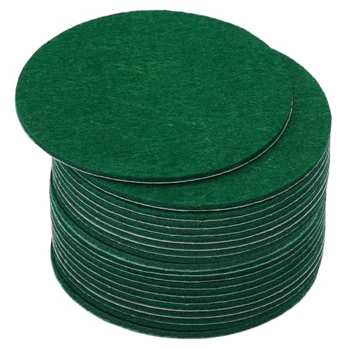 Fieltro protector antideslizante para base de lámpara y muebles, pack de 20 piezas redondas 2