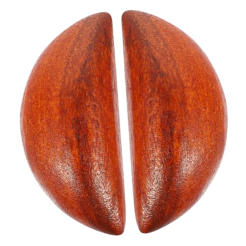 CORHAD 1 ペア 道教の 占いカップ 犠牲杯 霊的回答ツール 占い用品 ダウジング占い振り子 中国の占いゲーム 木製のダウジングボード 聖杯 占いツール ホーム マホガニー