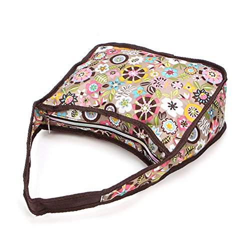 Mme sac à bandoulière en tissu imperméable aux finitions haut de gamme