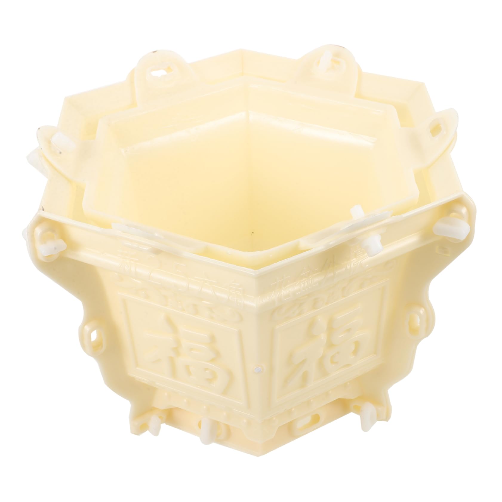 Moule pour pot de fleurs Toyvian plastique résistant pour loisirs créatifs extérieurs