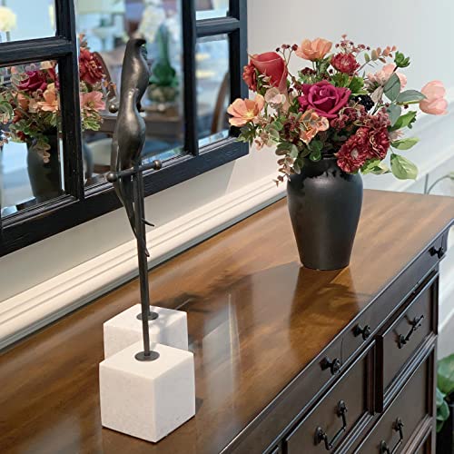 Wakisaki The Duchess - Faux Flowers In Vase Floral Arrangements, Dining Table Centerpiece Table Decorations For Living Room, Coffee Table Decor Artificial Flowers For Decoration #TOP3