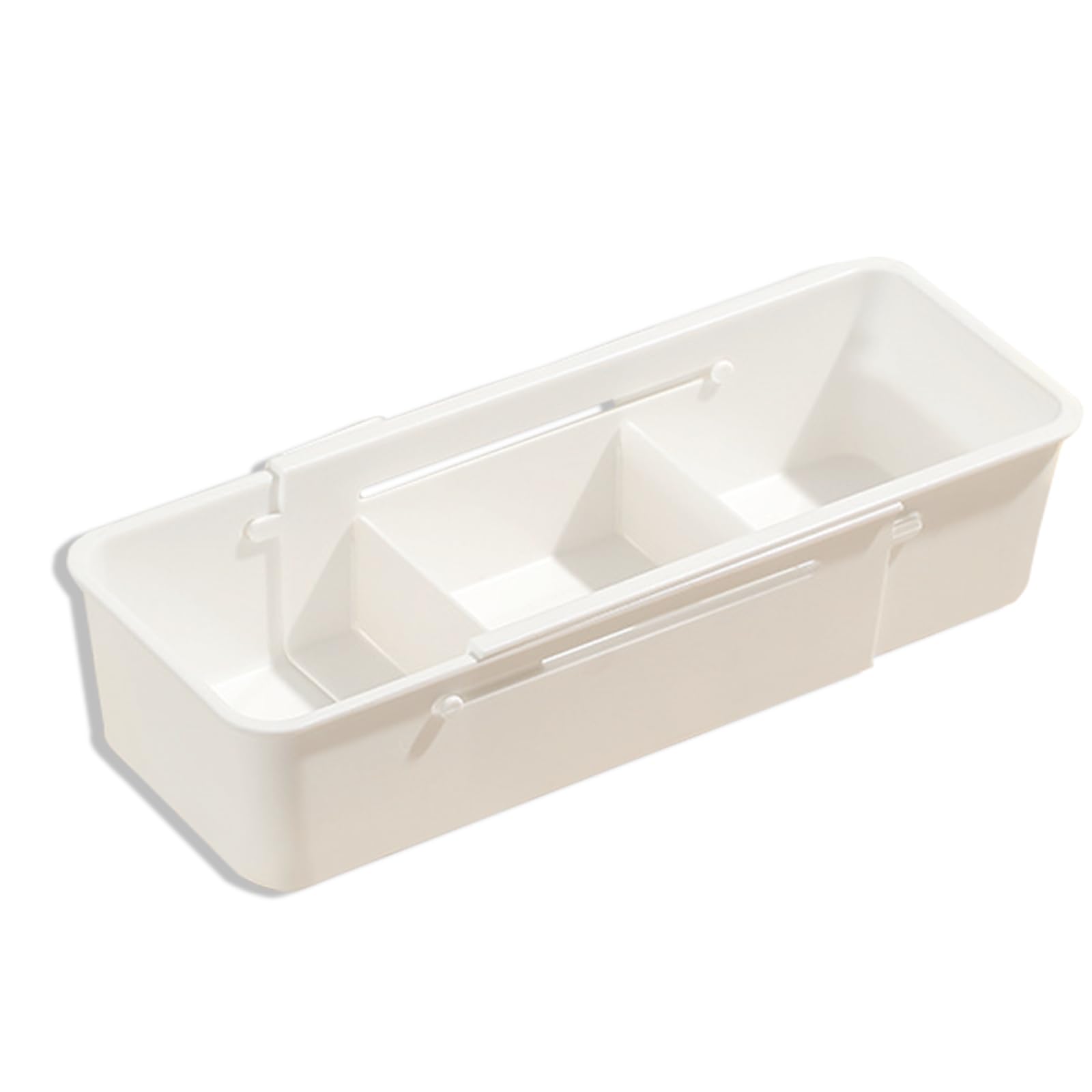 PJHAJH Expandable Storage Drawer Organizers, Multifunctional Drawer Fit Storage Bin Adjustable Kitchen Storage Organizer Storage Bin for Cosmetics Bathroom Wardrobe and Office Drawer