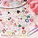 3D Nail Charms and Gems Mix Styles Butterfly Flower Bow Heart Colorful Assorted Nail Art Charm for Acrylic Nails Design, Pearls Nails Charms with Rhinestones Tiny Beads with Tweezers