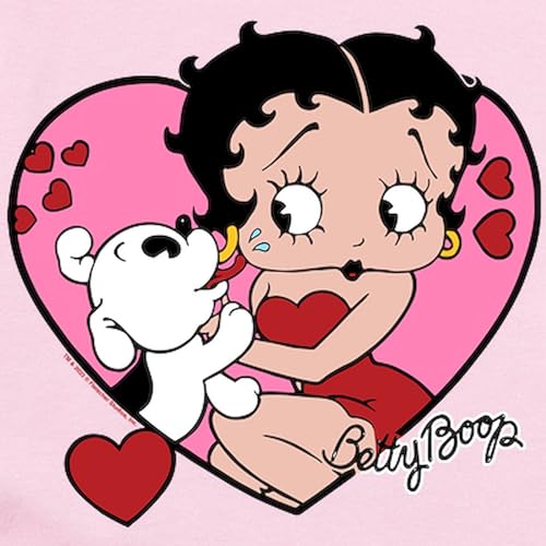 CafePress Betty Boop Pudgy Love Cute Long Sleeve Infant Baby Bodysuit Romper2